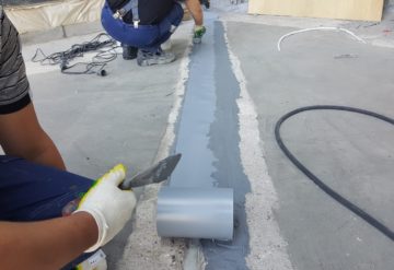 Герметизация бетонных швов
